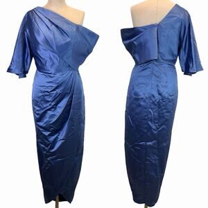 Missacc Blue Gown Dress Size US 6, elegant, cocktail, Mother Of The Bride, NEW